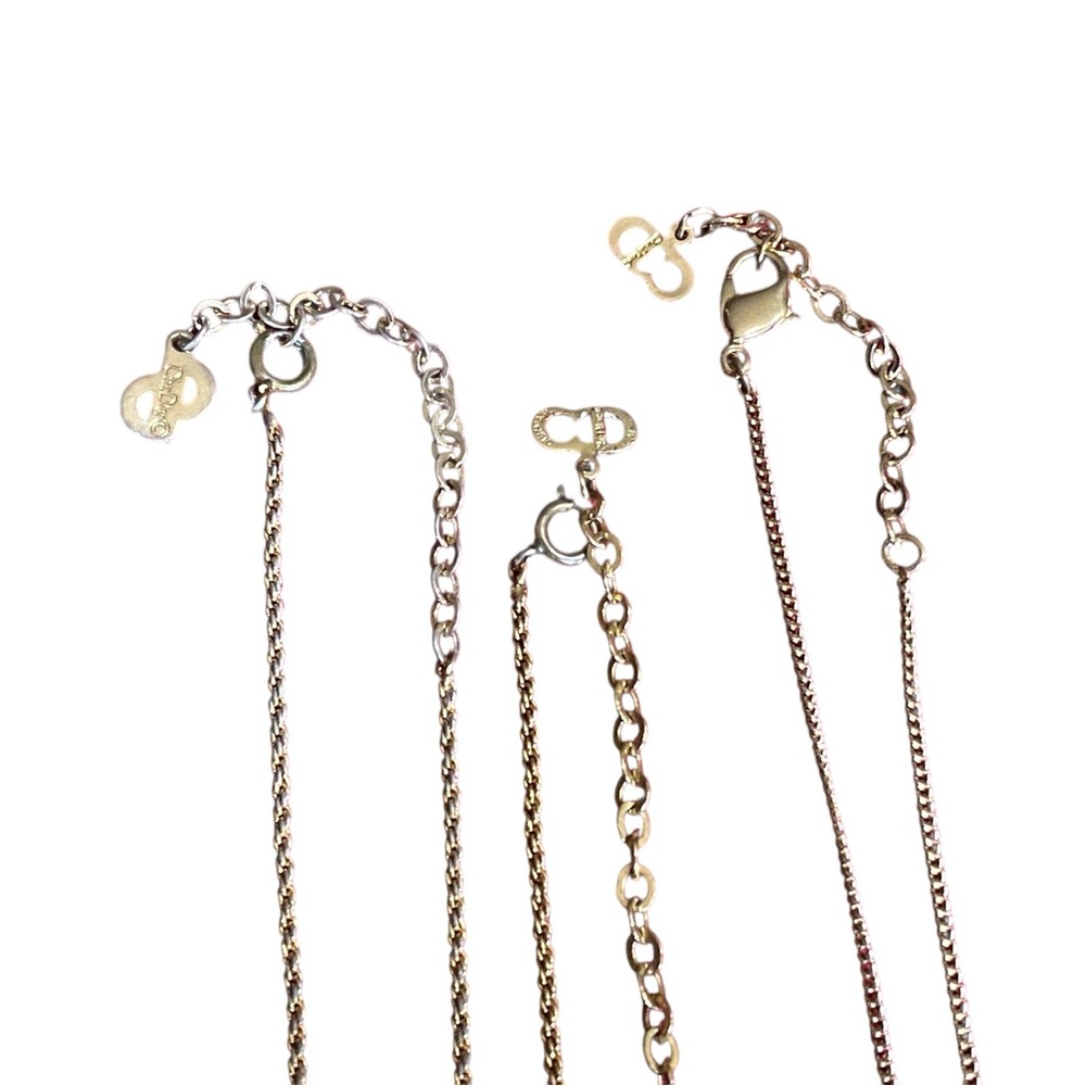Christian Dior Gold Necklace Collection - Picture 4 of 7